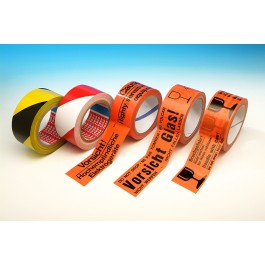 Warn- / Kennzeichnungs- klebeband mit Standarddruck Warn- / Kennzeichnungs- klebeband mit Standarddruck