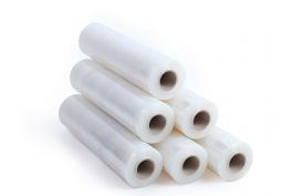 6x Stretchfolie Handstretchfolien 23my 150m x 10cm Strechfolien Transparent 
