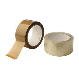 Pp-Klebeband No Noise. 66M X 50Mm, Braun (48 My)