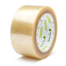 Pla-Klebeband Monta Biopack® 860 Transparent, 80M X 50Mm, 100 % Biologisch  Abbaubar