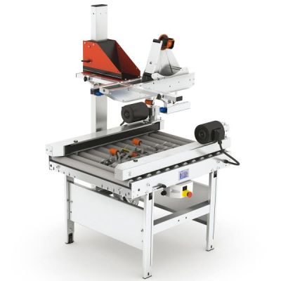 Kartonverschließer halbautomatisch