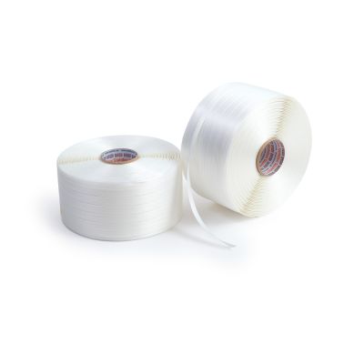 STAHLTEX® Polyesterband 25 mm, 500-m-Rollen, Systemfestigkeit: 1350 kg*