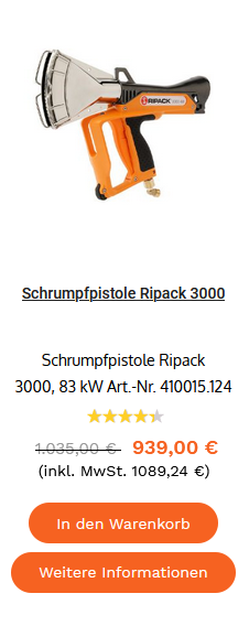 Schrumpfpistole Ripack 3000