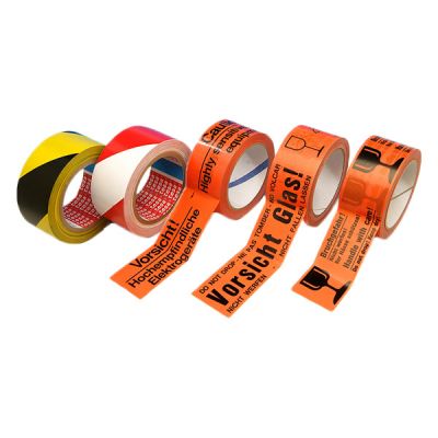 Warn- / Kennzeichnungs- klebeband mit Standarddruck Warn- / Kennzeichnungs- klebeband mit Standarddruck